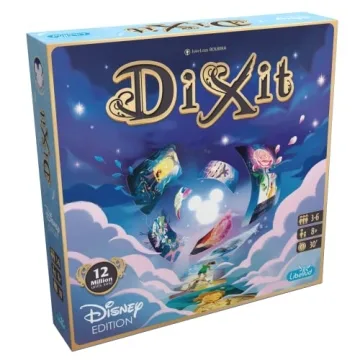 DIXIT MEETS DISNEY Storytelling Game - Family Fun for All Ages, 3-6 Players