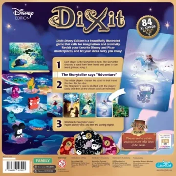 DIXIT MEETS DISNEY Board Game - Creative Family Fun Night
