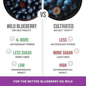 Numami Wild Blueberry Powder, Organic & Nutrient-Rich