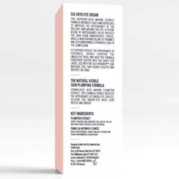 SiO Cooling Cryo Eye Cream - Hydrating Anti-Aging Formula