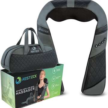 Shiatsu Neck and Back Massagers with Heat for Pain Relief