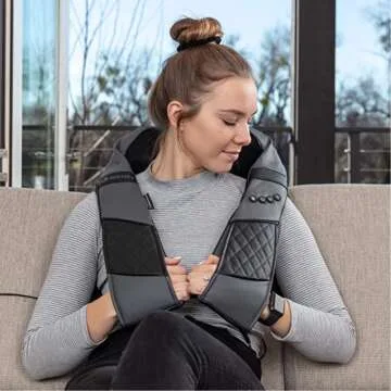 Shiatsu Neck and Back Massagers with Heat for Pain Relief