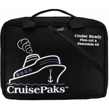 150-Piece Travel First Aid Kit: Essential for Cruises & Trips