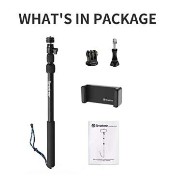 Smatree SmaPole DS1S - Extendable Selfie Stick for All