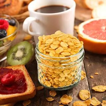 Simiao Mason Jars 4 oz 40 Pack Mini Canning Jars with Regular Lids and Bands Jelly Jars for Jam, Honey, Wedding Favors, Shower Favors, Baby Foods, DIY Glass Jars （4 oz 40 Pack）