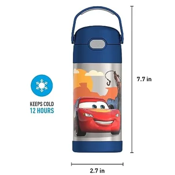 Cars-Themed 12oz Fun Bottle - THERMOS FUNTAINER