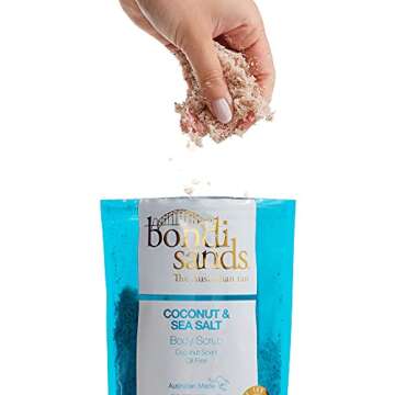 Bondi Sands Coconut Body Bundle | Includes Self Tan Friendly Coconut Body Wash, Body Moisturizer, and Coconut & Sea Salt Body Scrub ($44 Value)