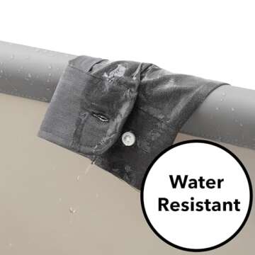 Heavy-Duty Rolling Laundry Hamper with Canvas Bins