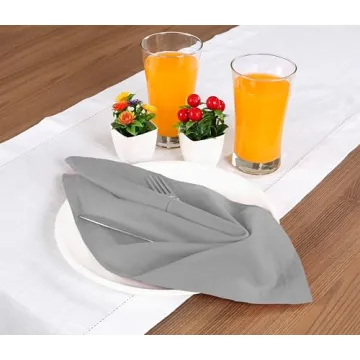 Elegant 90 Inch Slub Cotton Table Runner for All Occasions