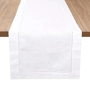 Elegant 90 Inch Slub Cotton Table Runner for All Occasions