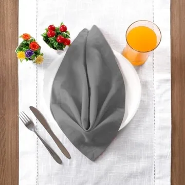 Elegant 90 Inch Slub Cotton Table Runner for All Occasions