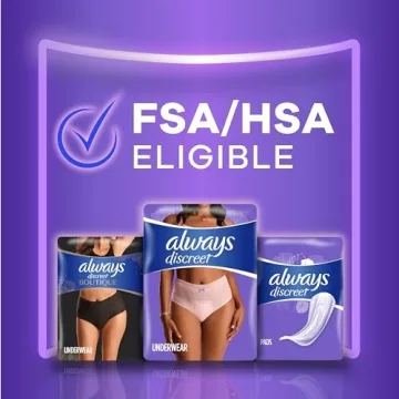 Always Discreet Women's Incontinence Underwear 32 Count