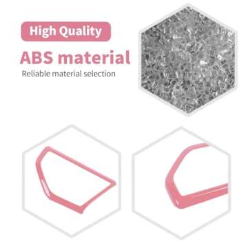 RT-TCZ for Jeep JL A Pillar Speaker Trim Cover Pink for Jeep Wrangler JL JLU Gladiator JT 2018-2024 Pink Interior Accessories 2pcs