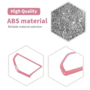 Stylish Pink Interior Accessories for Jeep Wrangler JL/JLU