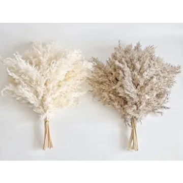 30 PCS Fluffy Pampas Grass for Boho Decor and Arrangements