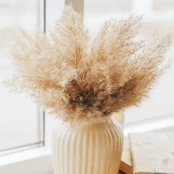 30 PCS Fluffy Pampas Grass for Boho Decor and Arrangements