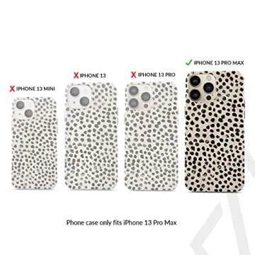 BURGA Phone Case for iPhone 13 Pro Max - Cute, Trendy, Aesthetic, Pattern Phone Cover, Hard Shell Pr...