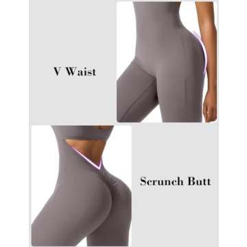 Vertvie Sexy Backless Flared Jumpsuit for Women