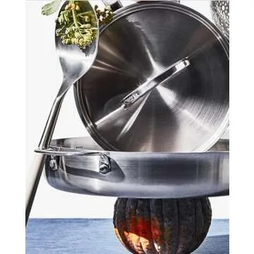 Versatile Metal Spoon Stainless Steel for Cooking Stylishly