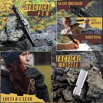 14-in-1 Survival Kit for Outdoor Adventures & Emergencies