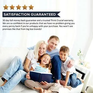 Crucial Vacuum Replacement Vacuum Filter Compatible with Hoover Part # 38765019,38765023 & Models Hoover: Tempo Widepath,Foldaway,Windtunnel,C1701900,U5140900 (4 Pack)