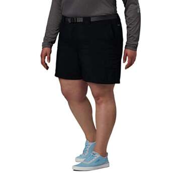 Columbia Women's Sandy River Cargo Short Shorts, Black, Mx6