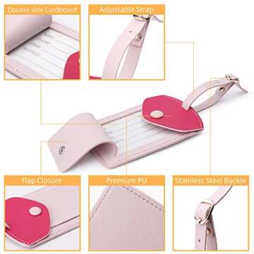 Kevancho Smart Luggage Tags - Stylish Travel ID Tags