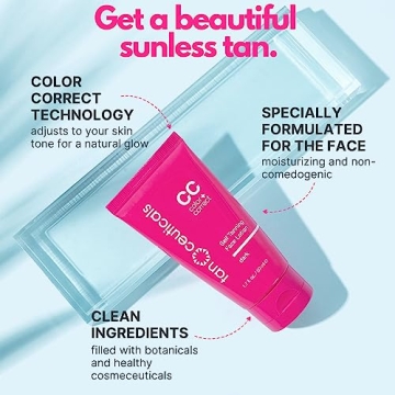 Tanceuticals Dark Facial Self Tanner Natural Sunless Tan