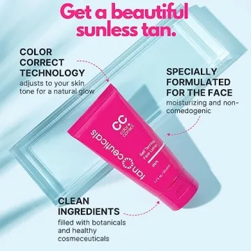 Tanceuticals Dark Facial Self Tanner Natural Sunless Tan