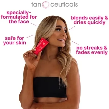 Tanceuticals Dark Facial Self Tanner Natural Sunless Tan