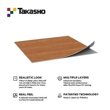 MIRADOR 111S Takasho Louvered Pergola, 10Ft x 20Ft, Full Aluminum Frame, Adjustable Roof for Outdoor Deck Garden Patio, Durable, Cherry Oak