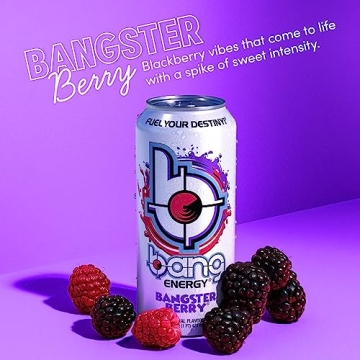 Bang Energy Bangster Berry Pack of 12 - Sugar Free