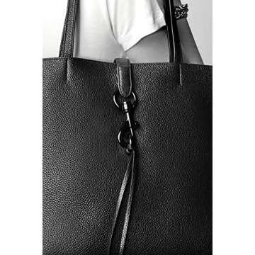 Stylish Rebecca Minkoff Megan Tote Bag - Leather Handbag