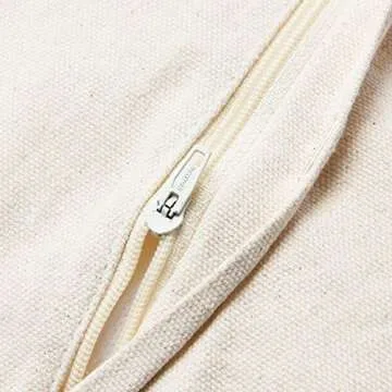 Creative Co-Op Recycled Cotton Canvas Pillow with Applique "XO" & Eyelash Fringe, Green & Natural Color