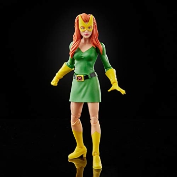 Marvel Hasbro Legends Series X-Men 6-inch Collectible Jean Grey Action Figure Toy, Premium Design and 3 Accessories, Ages 4 and Up