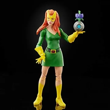 Marvel Hasbro Legends Series X-Men 6-inch Collectible Jean Grey Action Figure Toy, Premium Design and 3 Accessories, Ages 4 and Up