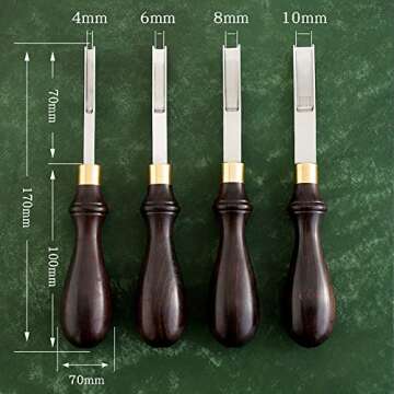 YVOKERN Leather Edge Beveler - Premium Tool for Leather Craft