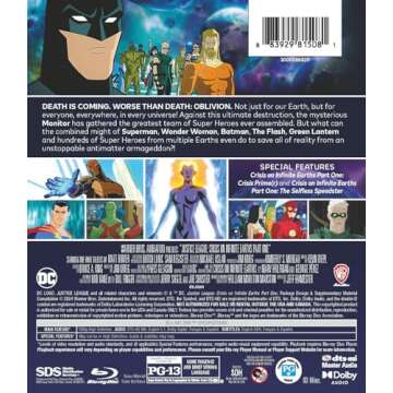 Justice League Crisis on Infinite Earths Part 1 Blu-ray