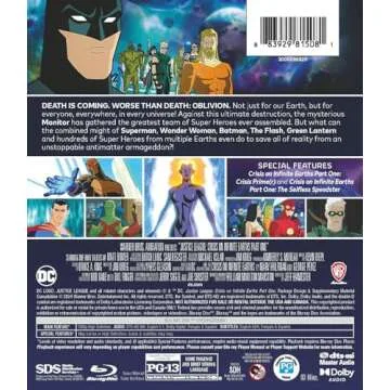 Justice League Crisis on Infinite Earths Part 1 Blu-ray