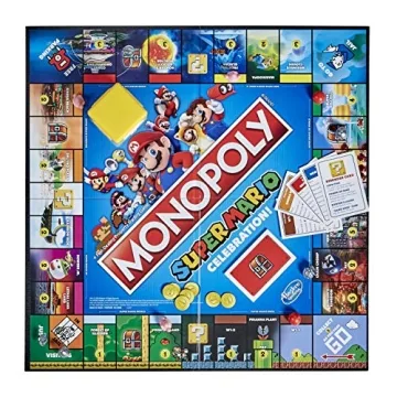 Monopoly Super Mario Edition Board Game for Fans