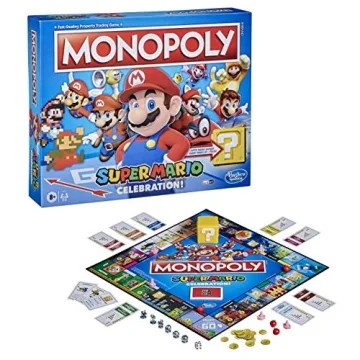 Monopoly Super Mario Edition Board Game for Fans