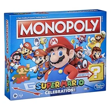 Monopoly Super Mario Edition Board Game for Fans