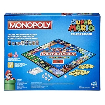 Monopoly Super Mario Edition Board Game for Fans