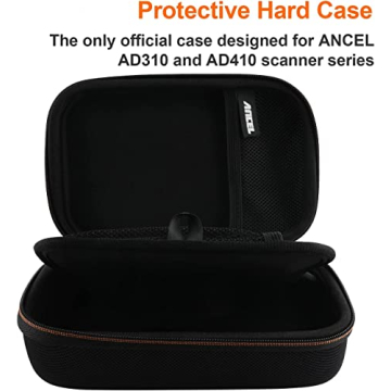 Durable ANCEL Protective Case for OBD2 Scanner and Battery Tester