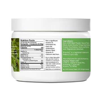HumanN SuperBeets Energy Plus with Grape Seed Extract - Beet Root Powder, Green Tea Extract, Caffeine, Vitamin C - Non-GMO - 5.87oz