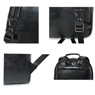 Stylish 3D Lion Leather Laptop Backpack for All Ages