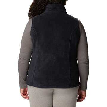 Columbia Women's Benton Springs Fleece Vest - Ultimate Warmth and Style in Black