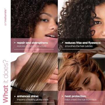 ArtNaturals Keratin Hair Oil - Nourishing Treatment for All Hair Types