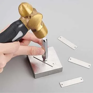 Premium Aluminum Blanks for DIY Crafting and Tags