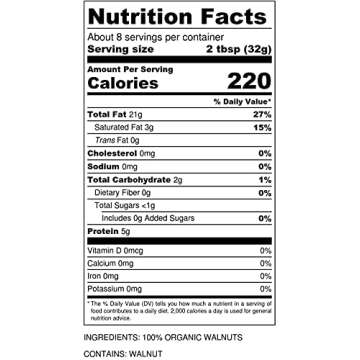 Sun & Seed Raw Organic Walnut Butter 250g - Purely Nutritious Spread